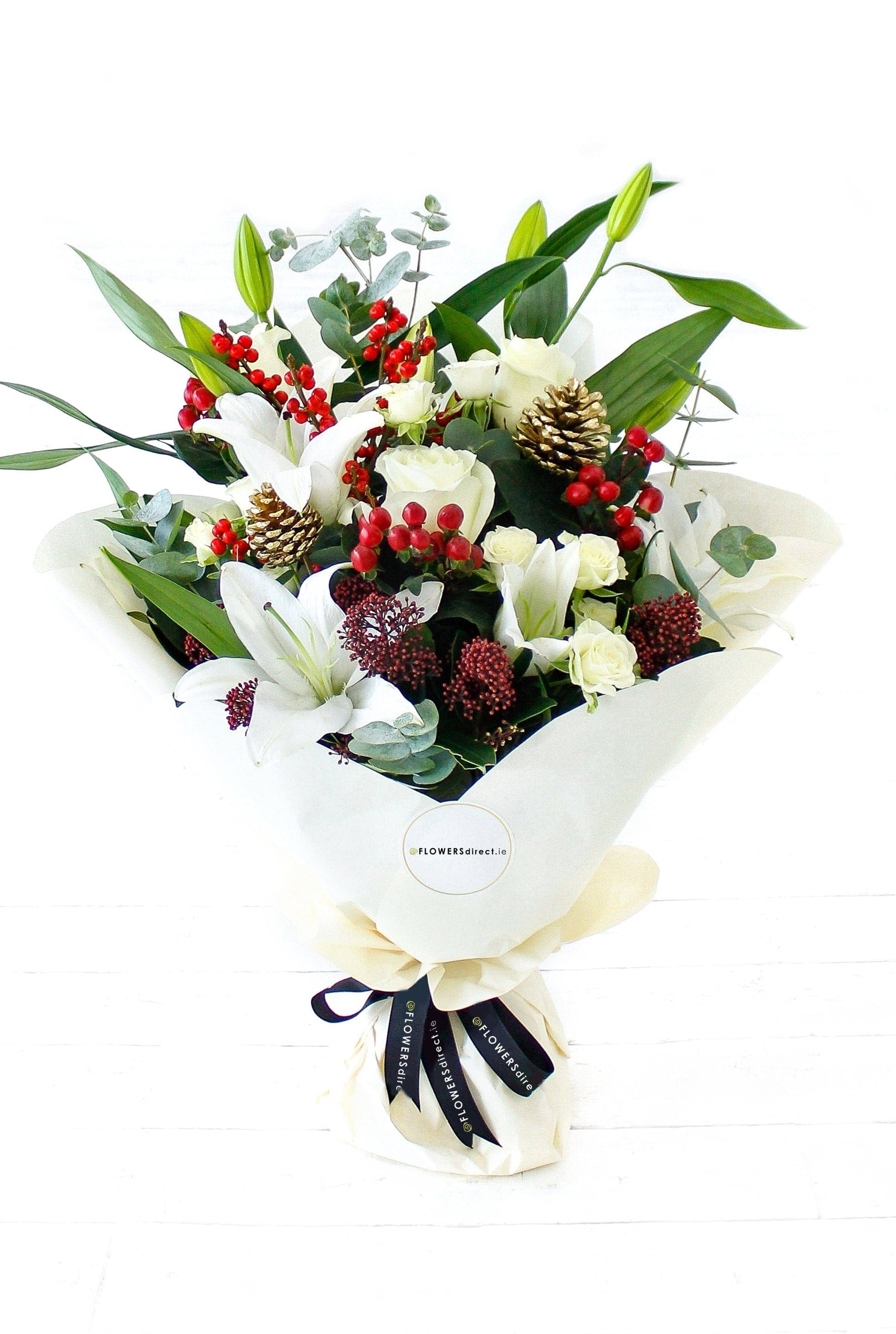 Winter Wonderland Bouquet - Harrys Flowers London